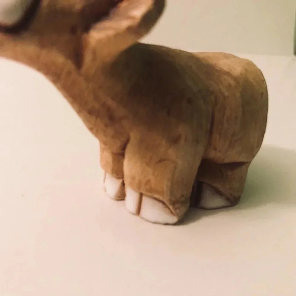 Vtg Artesania Rinconada Bull Cow Figurine  Hand Made 3 Inch Tall - Picture 8 of 13